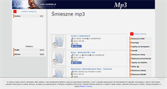 Desktop Screenshot of mp3.rozrabiaki.pl