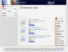 Tablet Screenshot of mp3.rozrabiaki.pl