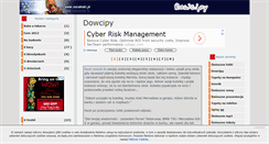 Desktop Screenshot of dowcipy.rozrabiaki.pl