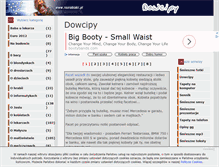 Tablet Screenshot of dowcipy.rozrabiaki.pl