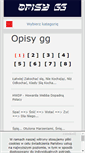 Mobile Screenshot of opisygg.rozrabiaki.pl