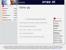 Tablet Screenshot of opisygg.rozrabiaki.pl